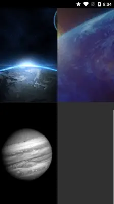 Space Live Wallpapers android App screenshot 1